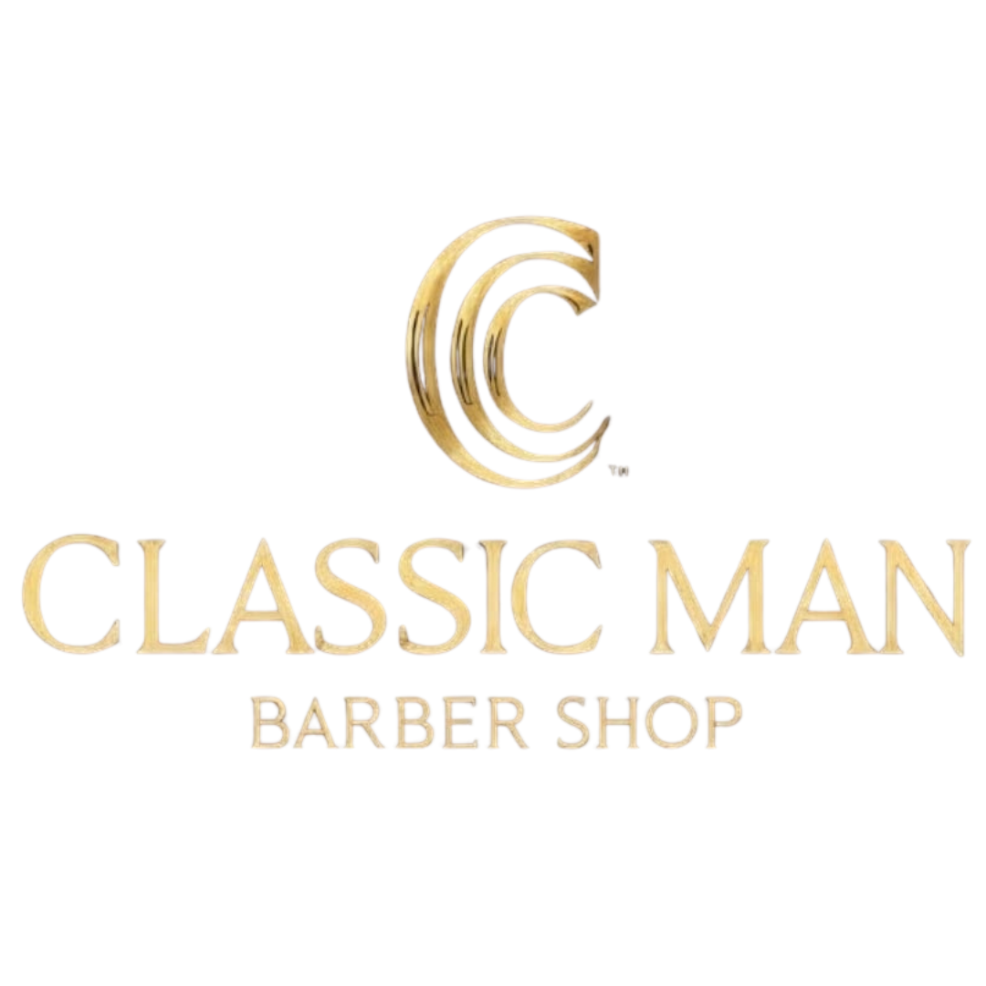 Classic Man Barbershop Logo
